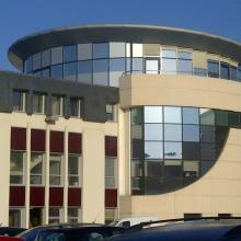 Photo of Solar Gard Sentinel Plus window tinting installed on a school of visual arts