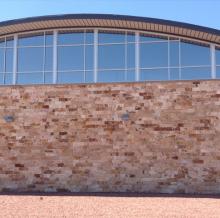 Solar Gard Sentinel Plus window tinting installed on a warehouse
