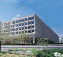 Photo of Solar Gard Silver window tinting installed on the Department of Energy offices