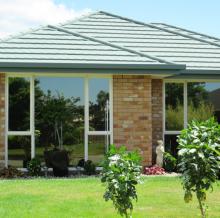 Photo of Solar Gard TrueVue window tinting installed on a home