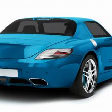 Photo of Solar Gard Ultra Performance window tinting installed on a Mercedes